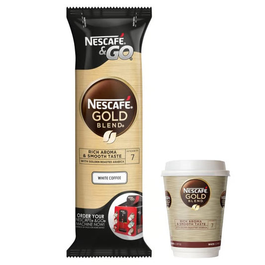 Nescafe Gold Rich Aroma and Smooth Taste Coffee 8 Paper Cups Inside