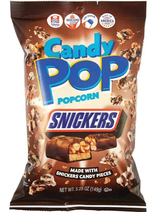 Snickers Popcorn - Candy Pop 149g
